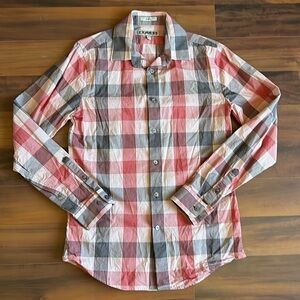 Express Fitted Men’s Button Up Size Small